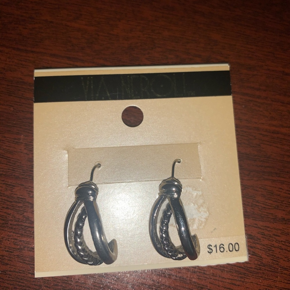 Via Neroli Silver Earrings